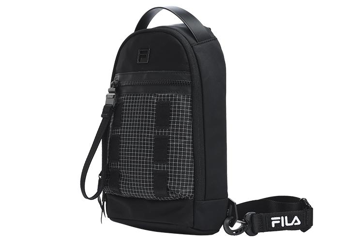 Сумка унисекс FILA Athletics Fabric Sling Bag черная