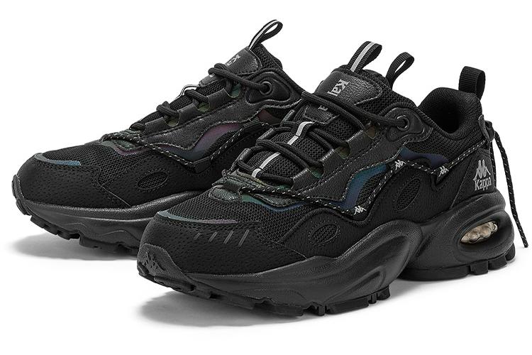 Кроссовки унисекс Kappa K0CY5MC53-990 черно-серые, 35 EU