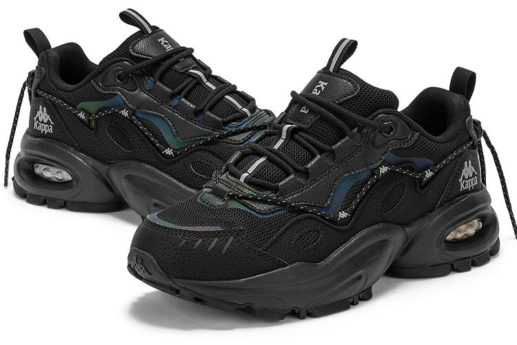 Кроссовки унисекс Kappa K0CY5MC53-990 черно-серые, 35 EU