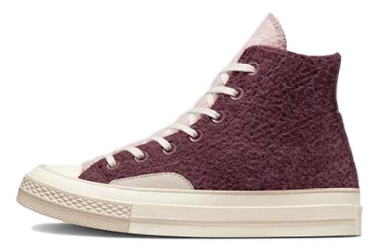 Кеды женские Converse Chuck 1970s Cozy Utility бордовые