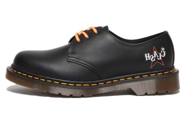 Оксфорды унисекс Dr. Martens 1461 The Clash черные, 37 EU