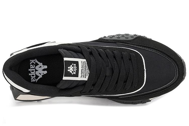 Кроссовки унисекс Kappa K0DW5MM08-990 черно-белые, 41 EU