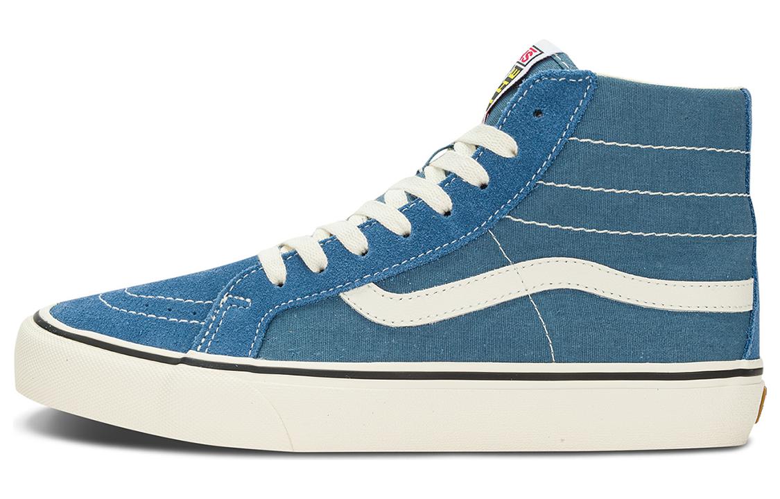 Спортивные кеды унисекс Vans SK8 HI 138 VR3, blue-white, 36 EU