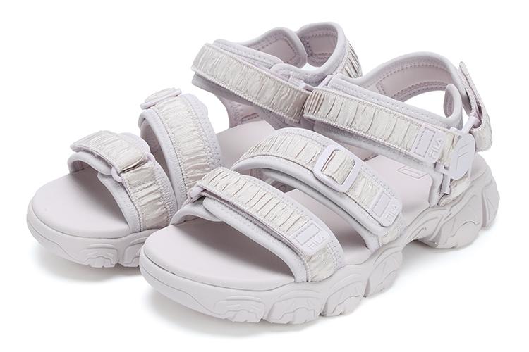 Сандалии женские FILA Luid Sandal Cat Paw лилово-серые, 35.5 EU
