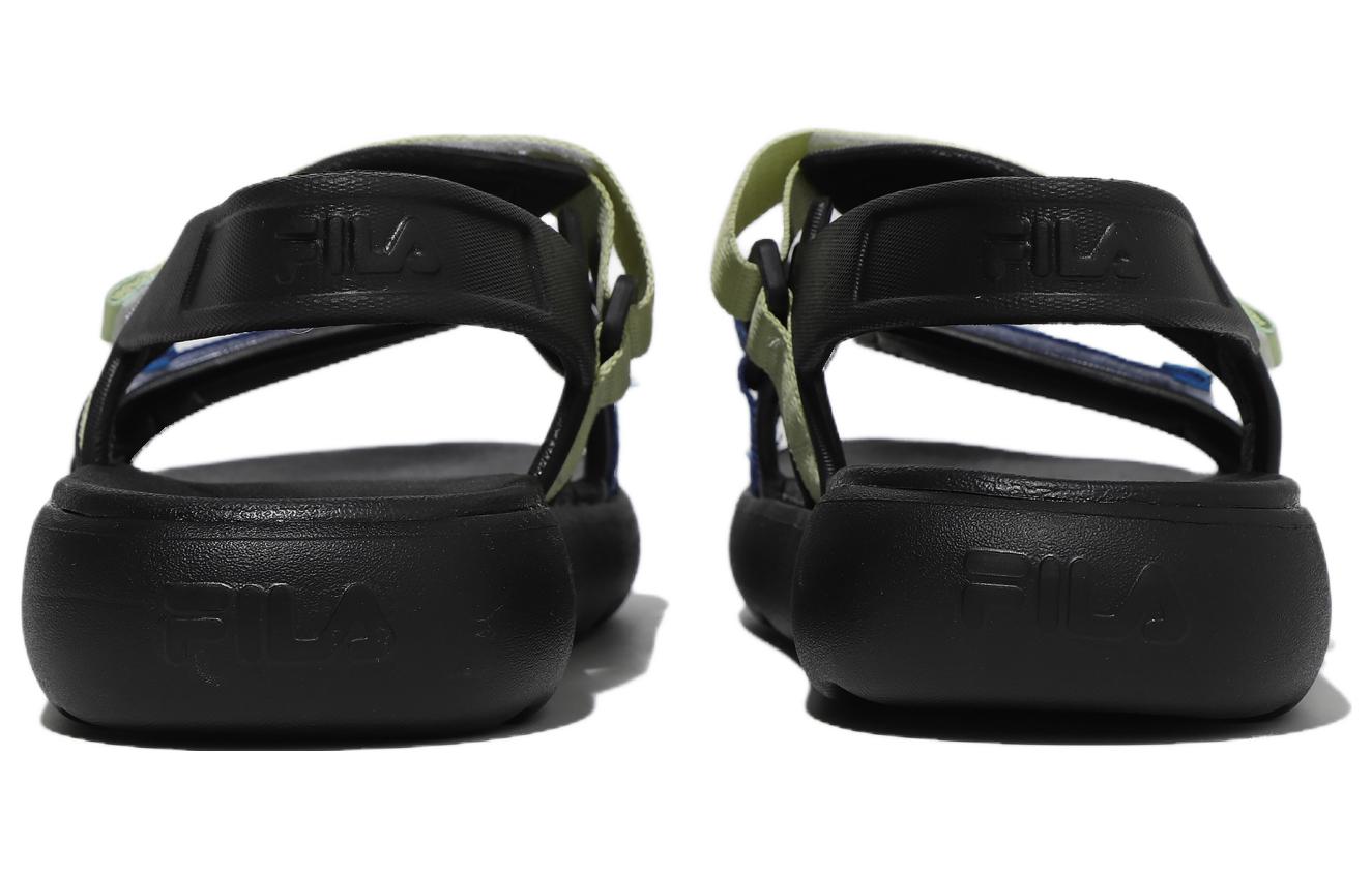 Сандалии унисекс FILA Drifter Tube черно-синие, 230 EU