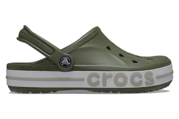 Шлепанцы унисекс Crocs Bayaband Clogs зелёные, 36-37 EU