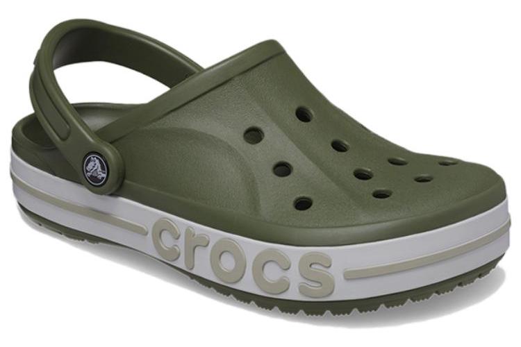 Шлепанцы унисекс Crocs Bayaband Clogs зелёные, 36-37 EU