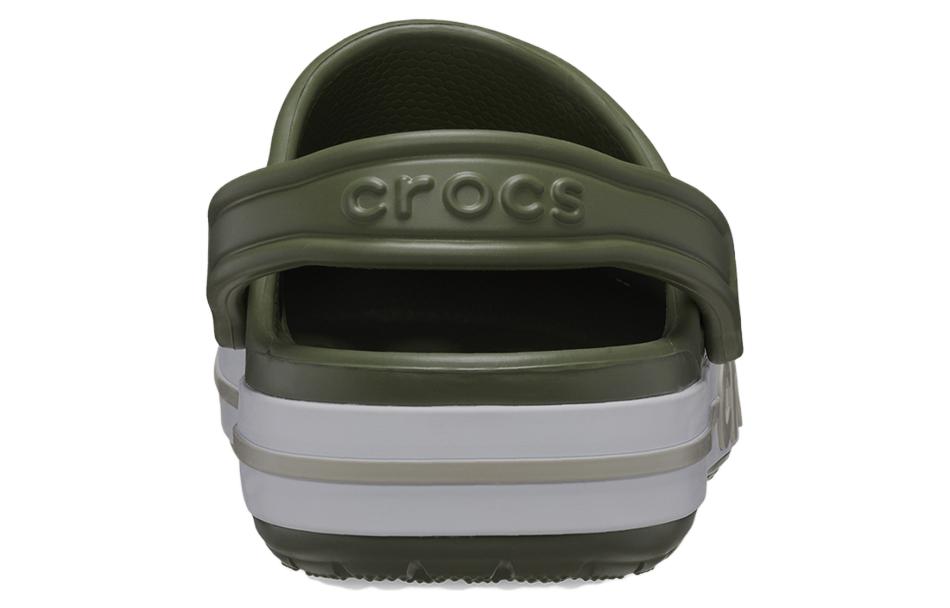 Шлепанцы унисекс Crocs Bayaband Clogs зелёные, 36-37 EU