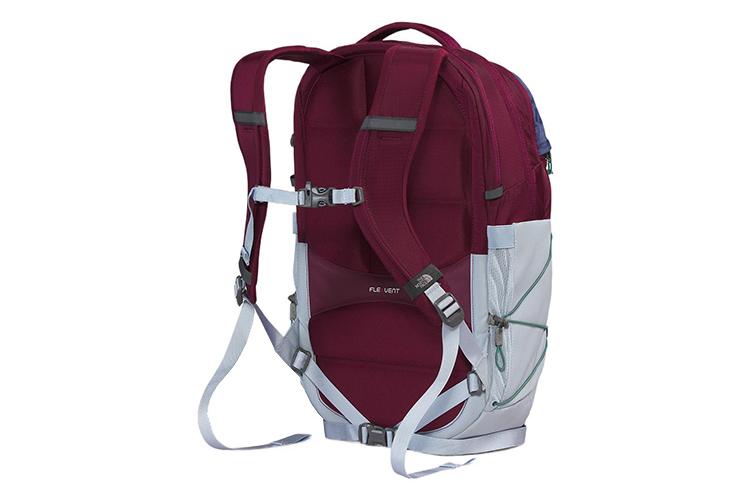 Рюкзак женский THE NORTH FACE NF0A52SION8 бордовый и темно-синий, Burgundy/Dark Blue EU