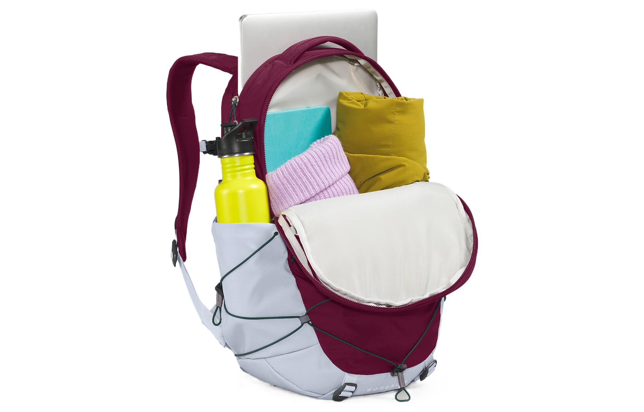 Рюкзак женский THE NORTH FACE NF0A52SION8 бордовый и темно-синий, Burgundy/Dark Blue EU