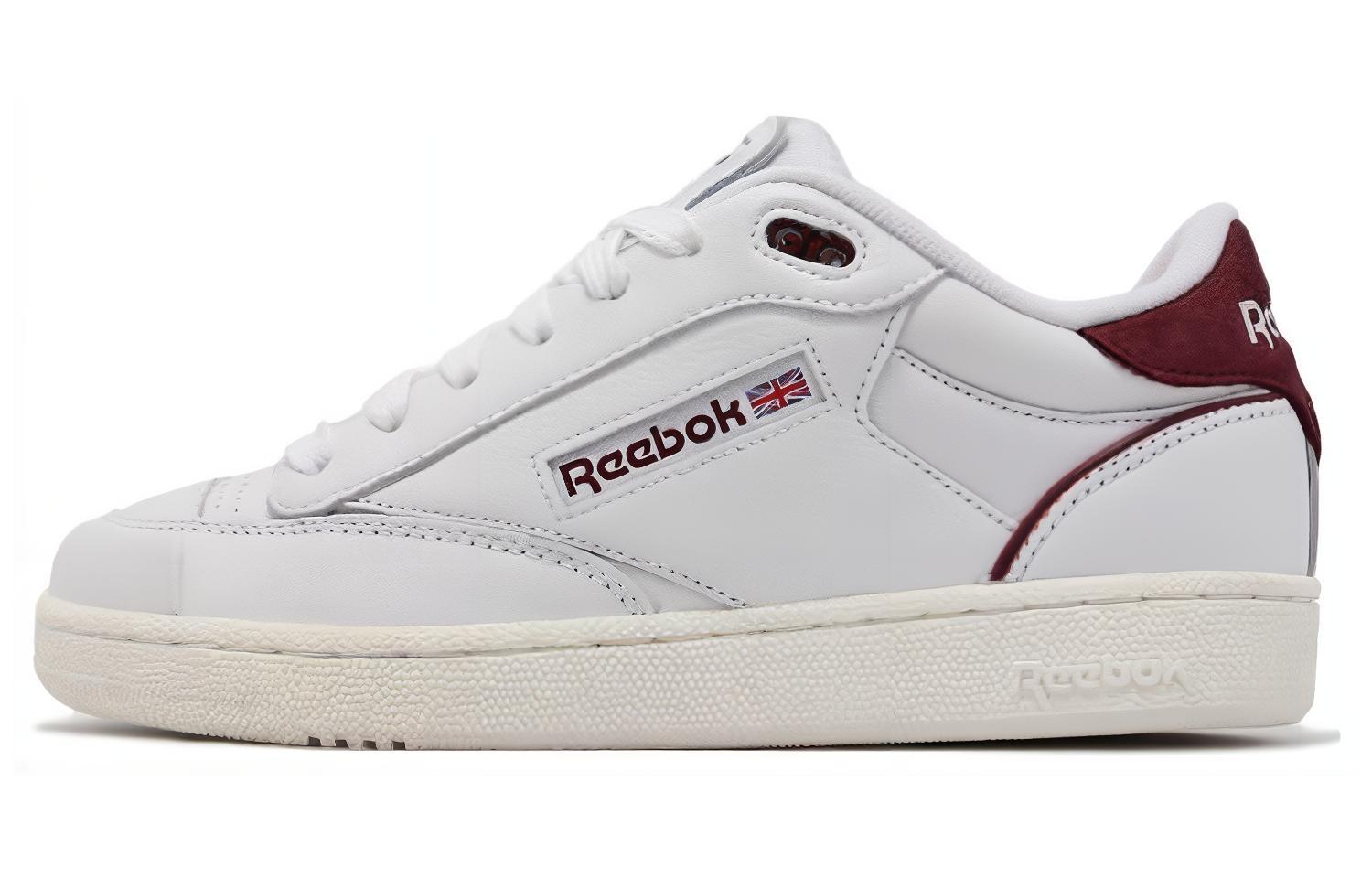 Кеды унисекс Reebok Club C белые, 44 EU