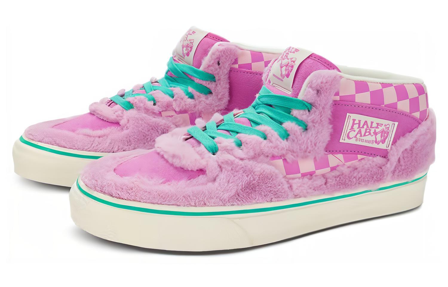 Кроссовки унисекс Vans Half Cab Year Of The Rabbit розовые, 42.5 EU