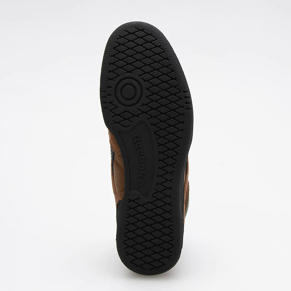 Кеды мужские Reebok Club C Mid 2 коричневые, 42.5 EU