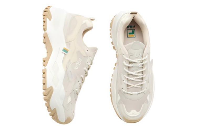 Кроссовки унисекс FILA Twine Ma светло-коричневый и белый, 280 EU