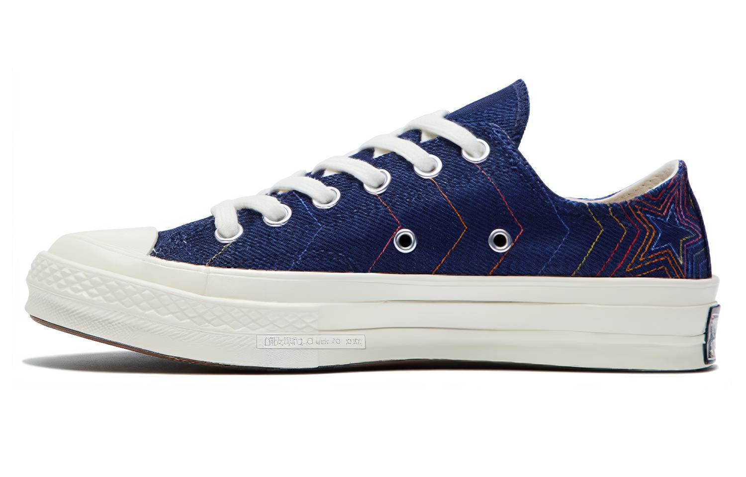Кеды женские Converse Chuck 70 Ox obsidian ozone blue, 37.5 EU