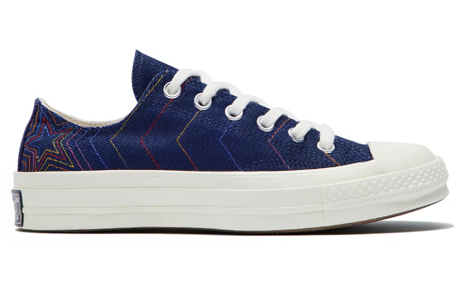 Кеды женские Converse Chuck 70 Ox obsidian ozone blue, 37.5 EU