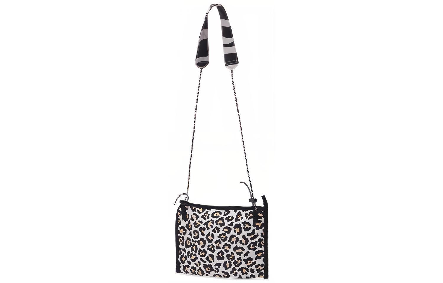 Сумка унисекс Converse Musette черно-белая