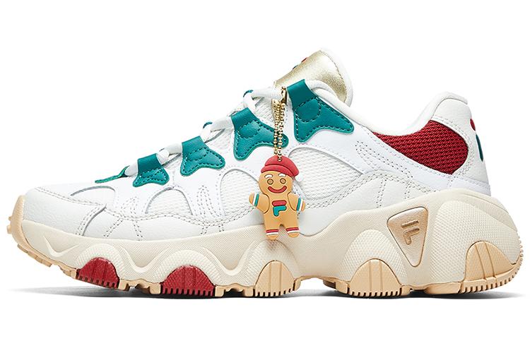 Кроссовки женские FILA Jagger Retro белые/коричневые