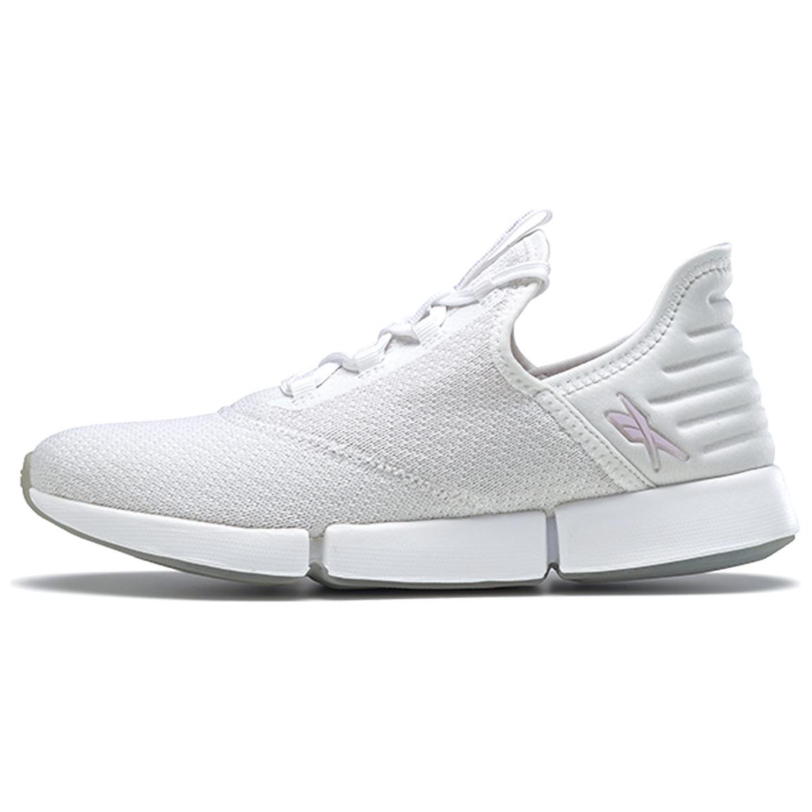 Кроссовки женские Reebok Dailyfit Dmx белые с лиловыми акцентами, 35.5 EU