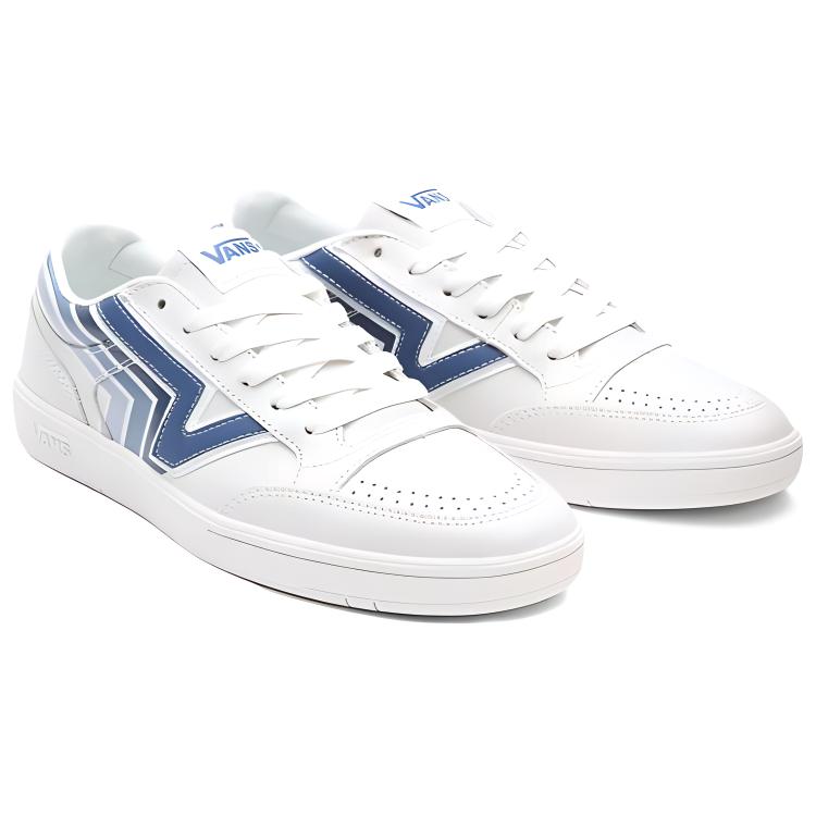 Кеды унисекс Vans Penn X Lowland ComfyCush blanc de blanc navy, 36 EU