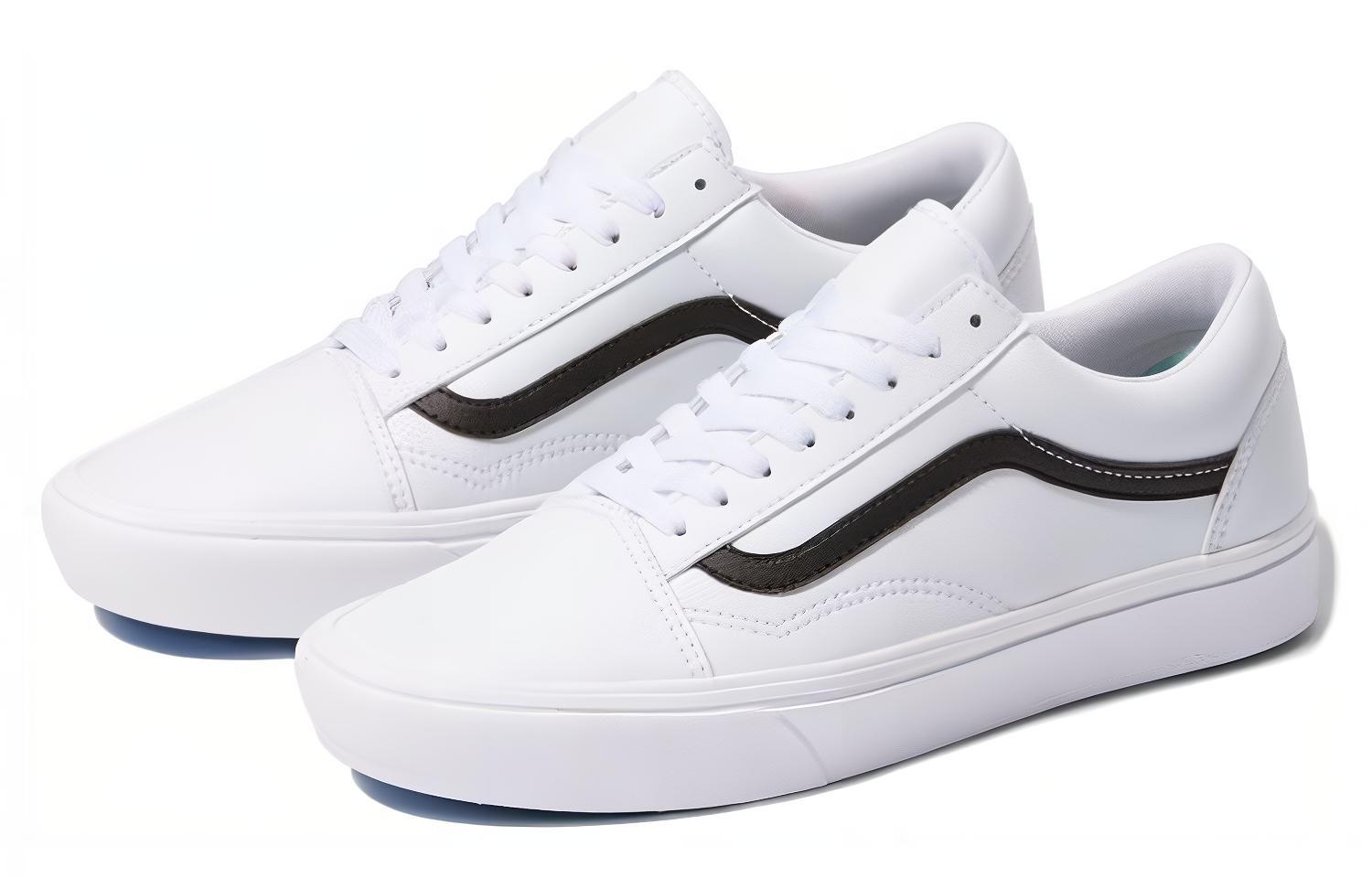 Кроссовки унисекс Vans Comfycush Old Skool Classic Tumble True White, 37 EU