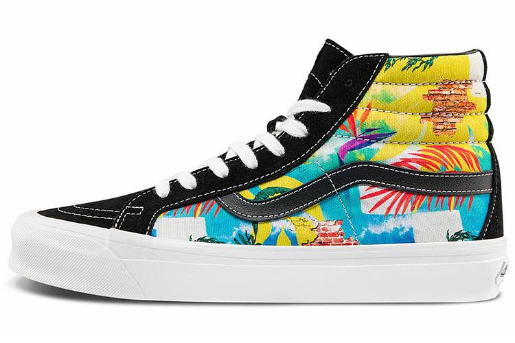 Кроссовки унисекс Vans SK8-Hi LX черные, 35 EU