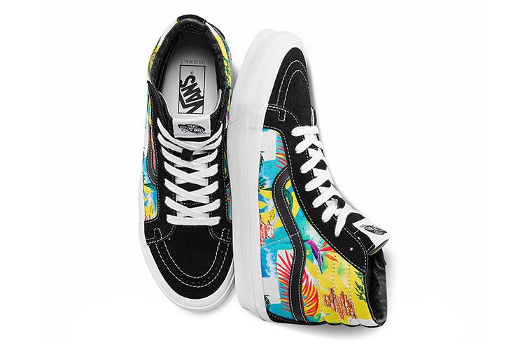 Кроссовки унисекс Vans SK8-Hi LX черные, 35 EU