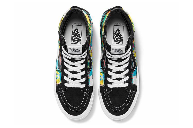Кроссовки унисекс Vans SK8-Hi LX черные, 35 EU