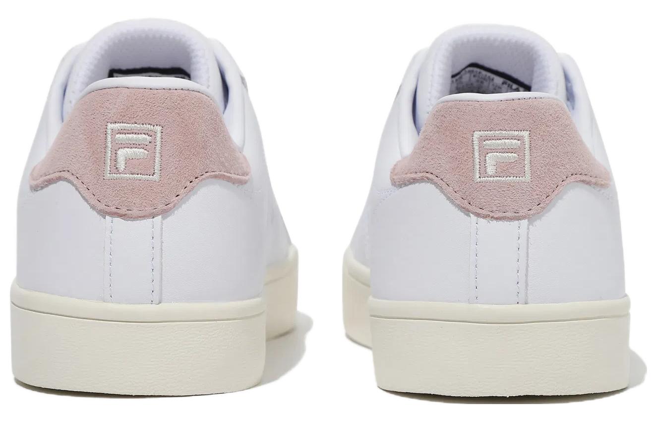 Кроссовки унисекс FILA Court Deluxe LT белые с розовым, 250 EU