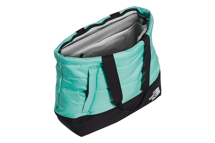 Сумка унисекс THE NORTH FACE Nuptse 33L зелено-черная