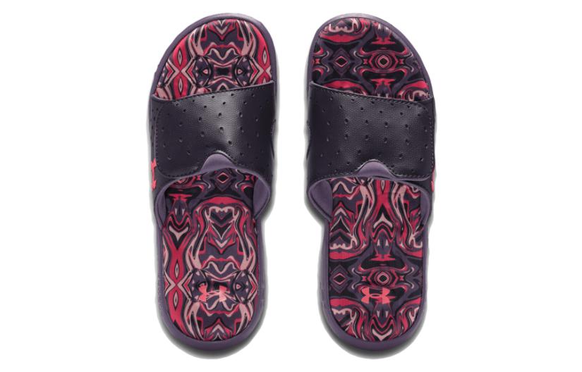 Шлепанцы женские Under Armour Ignite Pro Graphic Footbed Slides, 36.5 EU