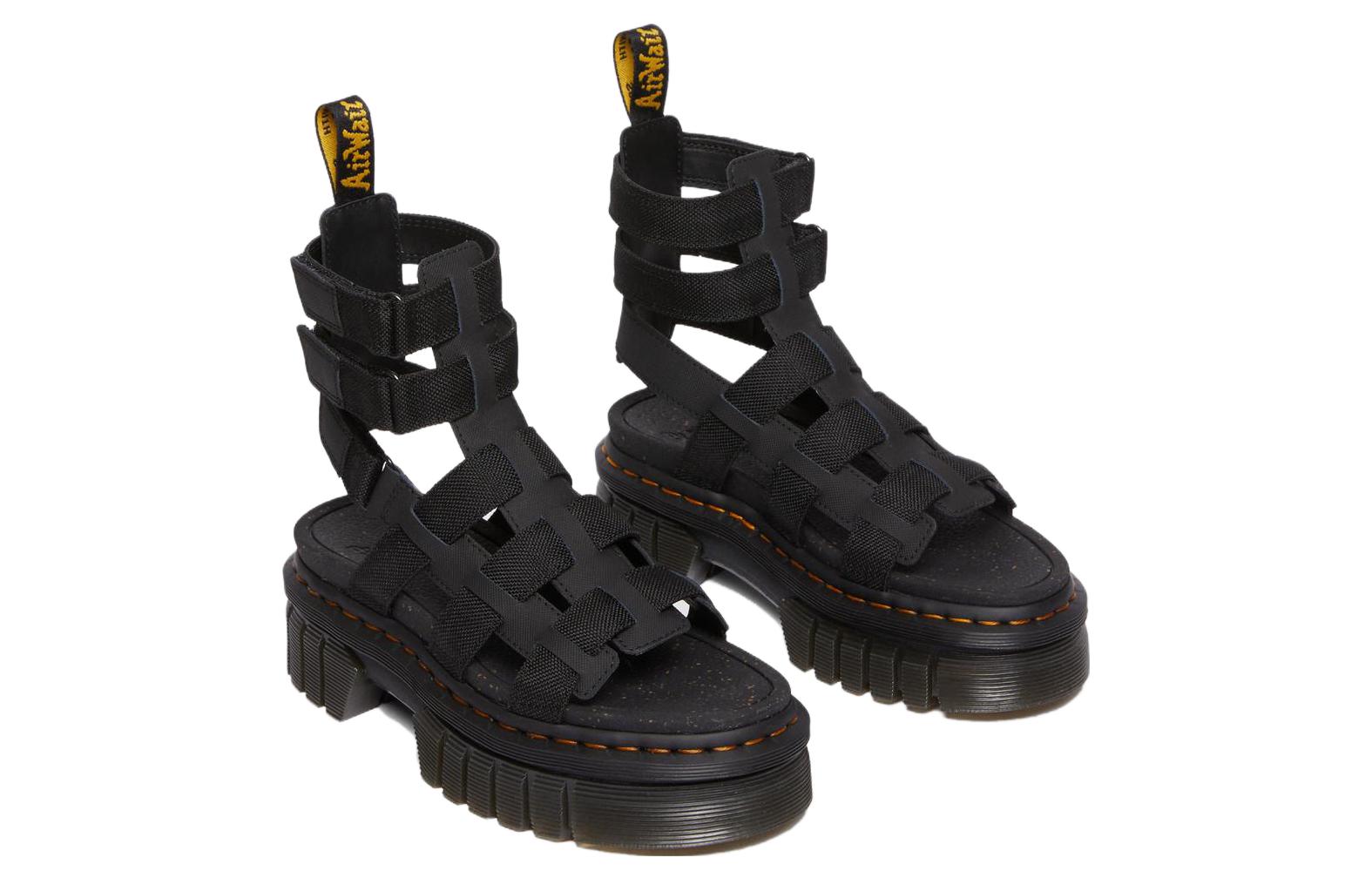 Сандалии унисекс Dr.Martens Ricki черные, 38 EU