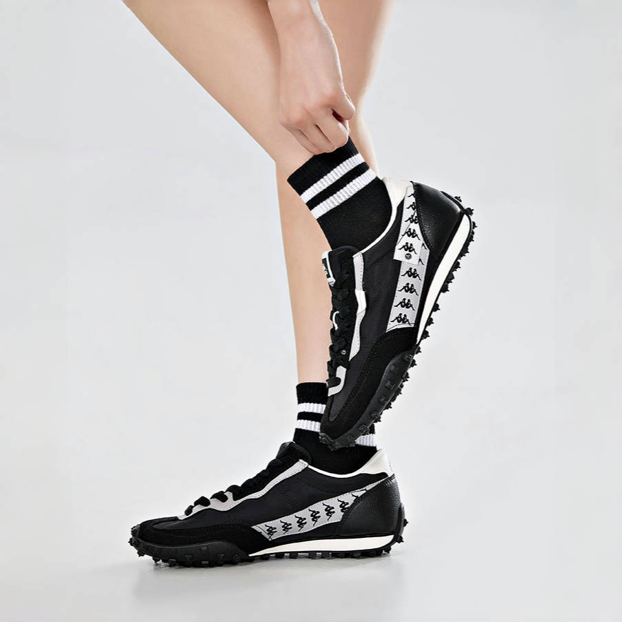 Кроссовки унисекс Kappa K0DY5MM09-990 черные, 36 EU