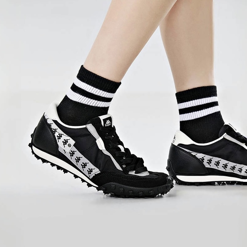 Кроссовки унисекс Kappa K0DY5MM09-990 черные, 36 EU