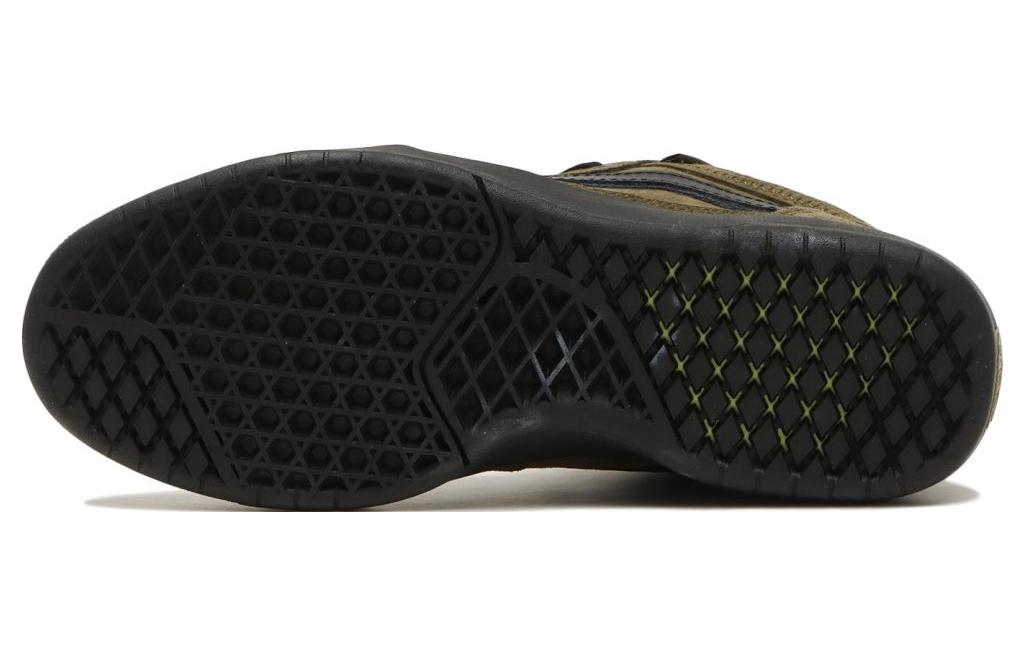 Спортивные кеды мужские Vans Zahba Mid, оливковые, 36 EU