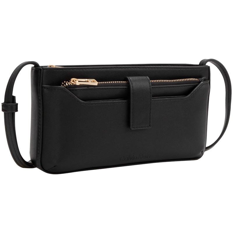 Сумка женская CALVIN KLEIN 40W0970-002 черная винтажная, One Size EU