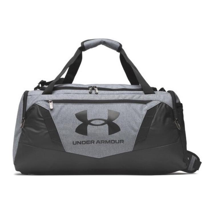 Дорожная сумка унисекс Under Armour 1369222-012 темно-серый меланж/черный, Small EU