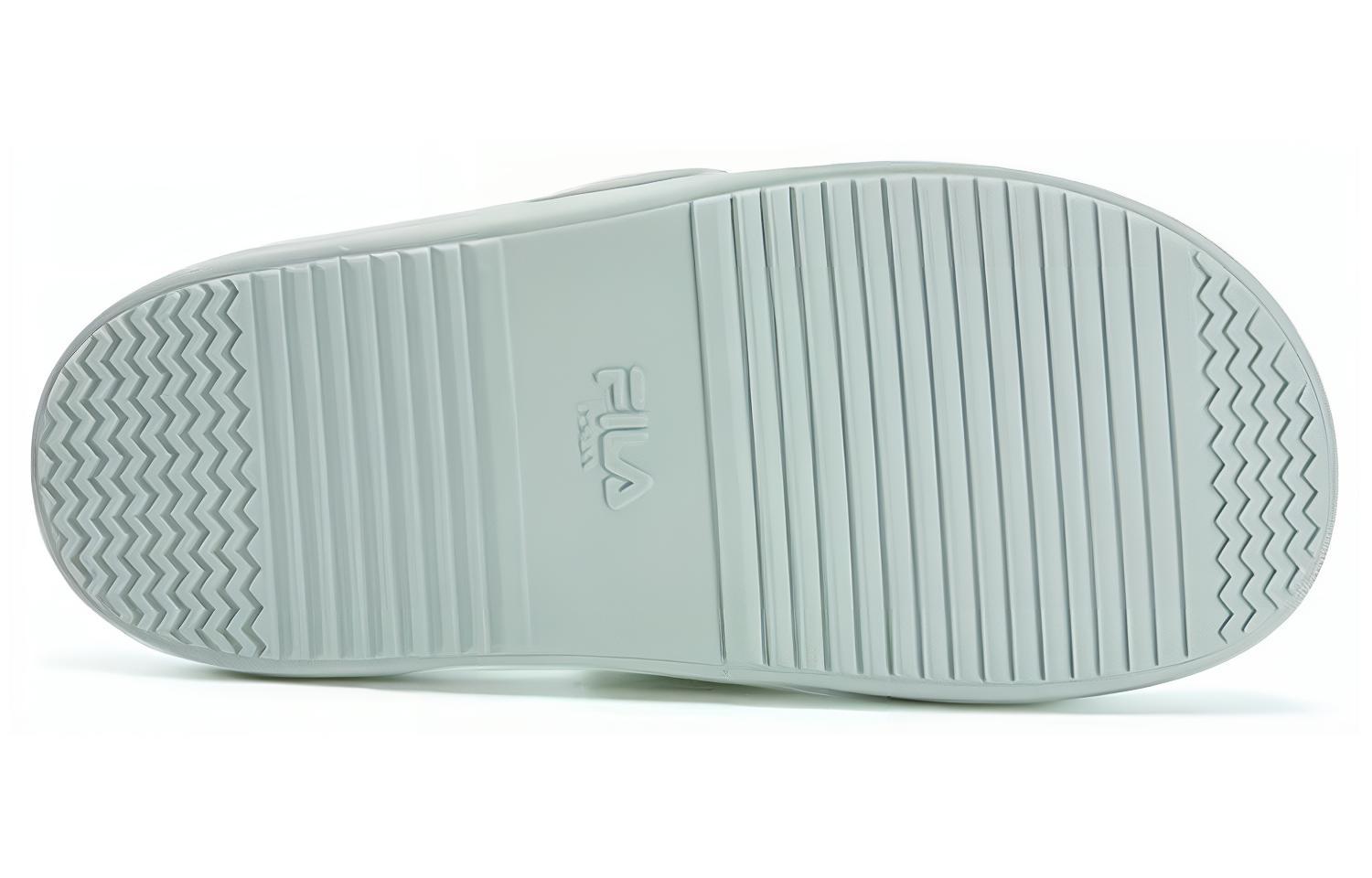 Шлепанцы женские FILA DONUT Quick Dry сине-жёлтые