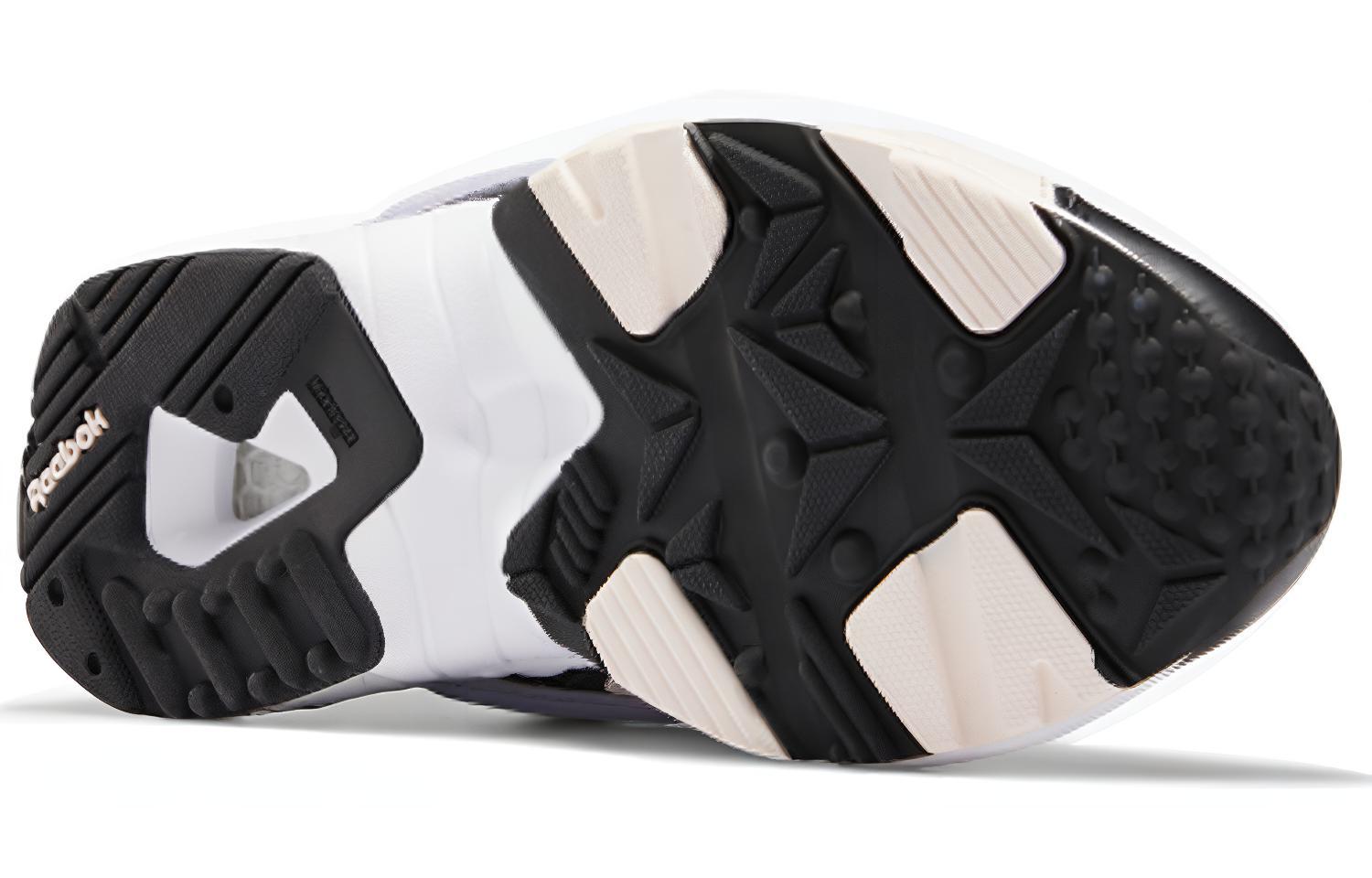 Кроссовки унисекс Reebok Interval 96 черно-розовые, 34 EU