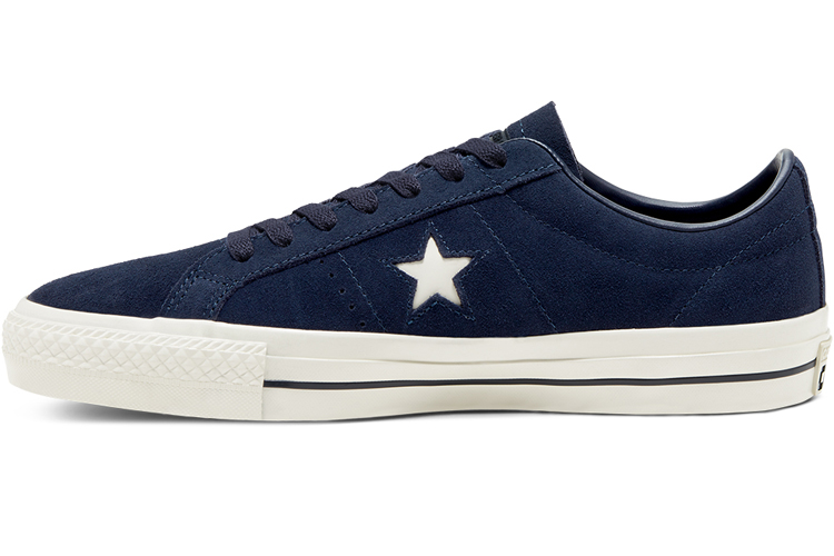 Кроссовки унисекс Converse One Star Pro Suede Low Top, синий белый, 35 EU