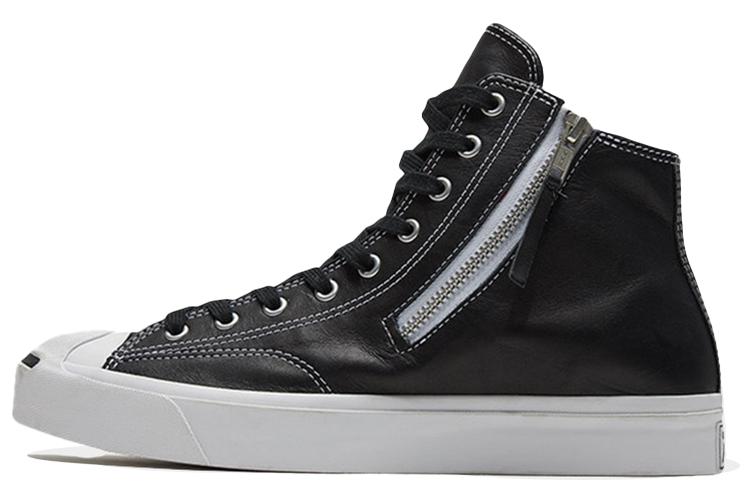 Кеды унисекс Converse Jack Purcell Zip черные, белые