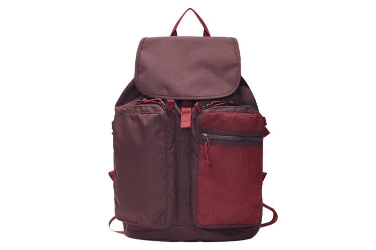 Рюкзак Converse 10019892-A03 черный и смородиново-красный