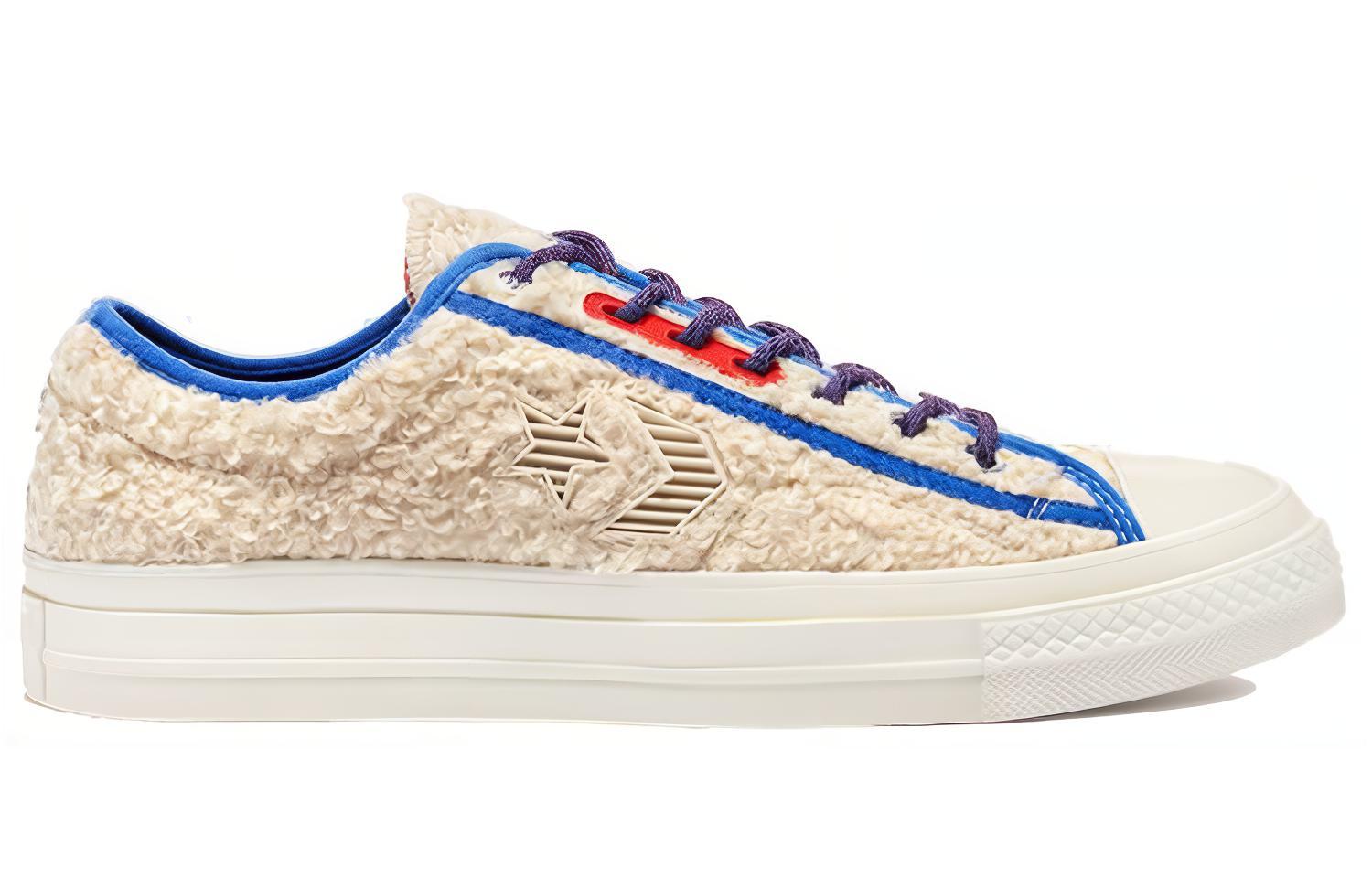 Кеды унисекс Converse Star Player Ox Retro белые, 36 EU