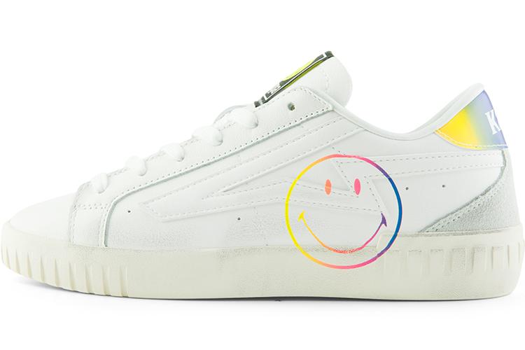Кроссовки унисекс SMILEY x Kappa KPCBECC83C-012 белые, 36 EU