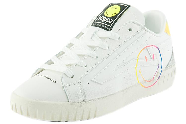 Кроссовки унисекс SMILEY x Kappa KPCBECC83C-012 белые, 36 EU