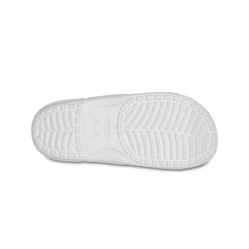 Шлепанцы унисекс Crocs Classic Double Band белые, 38-39 EU