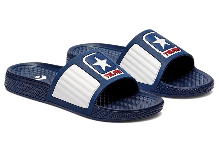 Шлепанцы унисекс Converse All Star Slide Telfar Navy, 36 EU