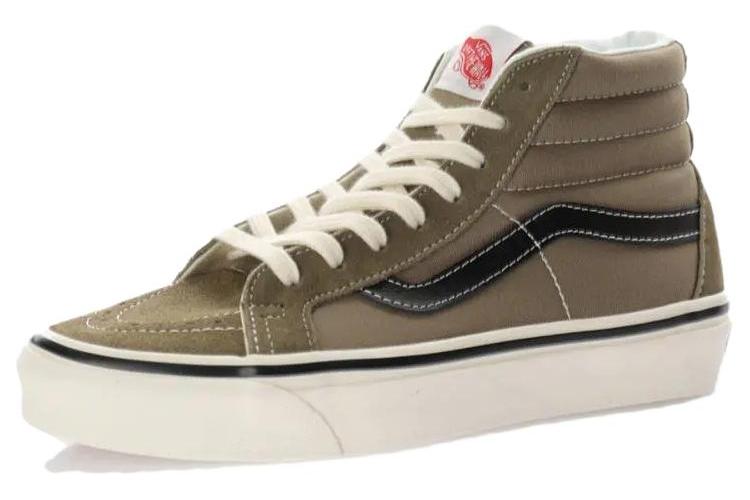 Кроссовки унисекс Vans SK8-Hi 38 DX оливковые, 36.5 EU