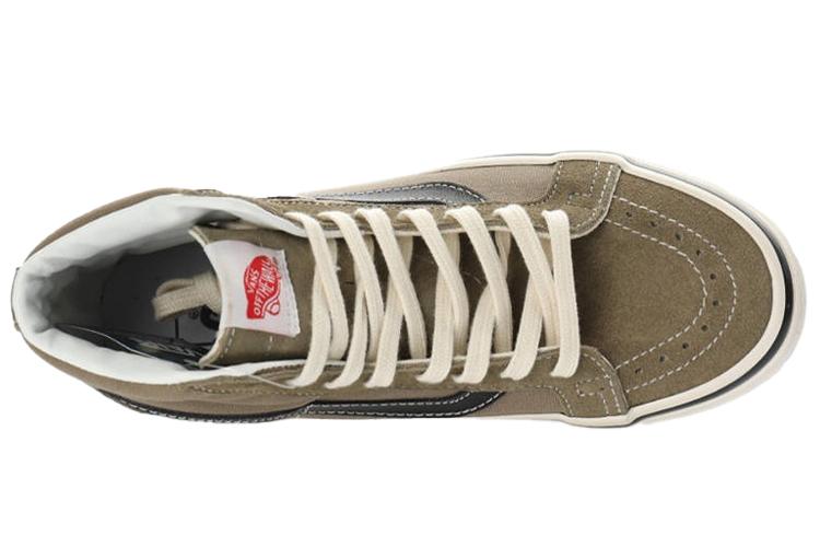 Кроссовки унисекс Vans SK8-Hi 38 DX оливковые, 36.5 EU