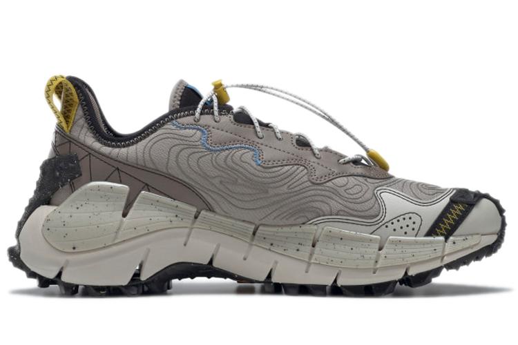 Спортивные ботинки женские Reebok Zig Kinetica II Edge серые, 42.5 EU